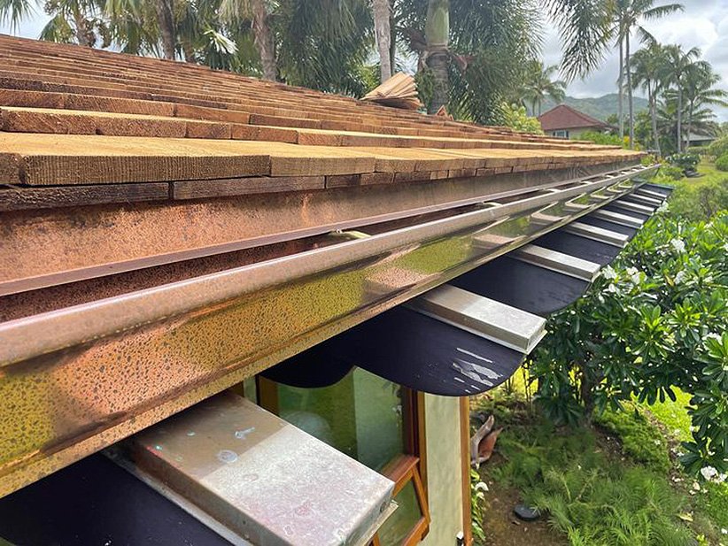 ProBuilt Hawaii - Kauai Copper Gutters Installer