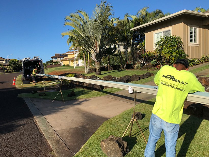 ProBuilt Hawaii - Kauai Seamless Gutters