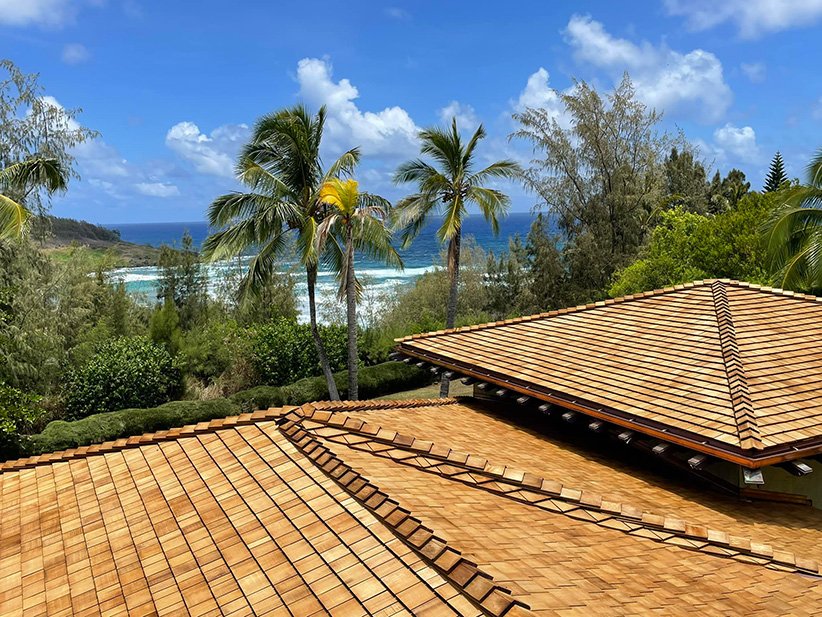 ProBuilt Hawaii Kauai Cedar Roof Contractor