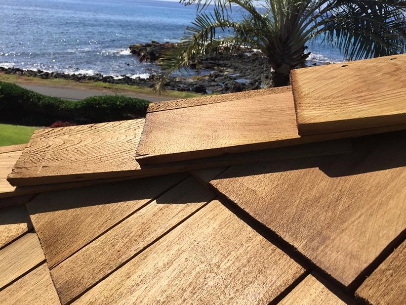 ProBuilt Hawaii Kauai Wood Cedar Roofs