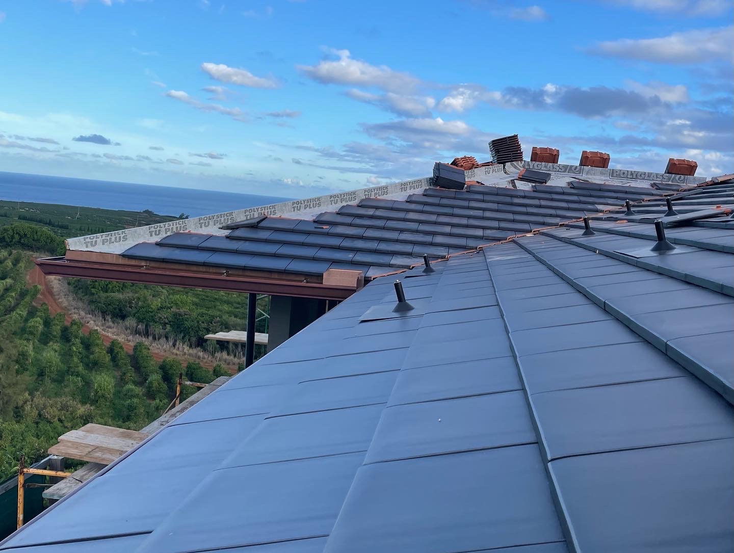 ProBuilt Hawaii Kauai Copper Gutters